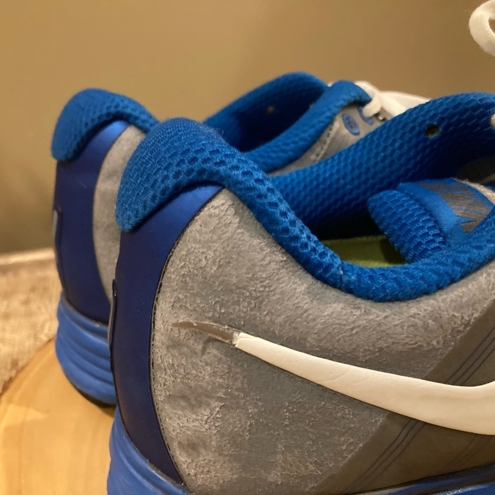 Nike Lunar Elite 2 Grey & Blue/white‎ 429784-10 MENS 10.5 - Picture 13 of 13